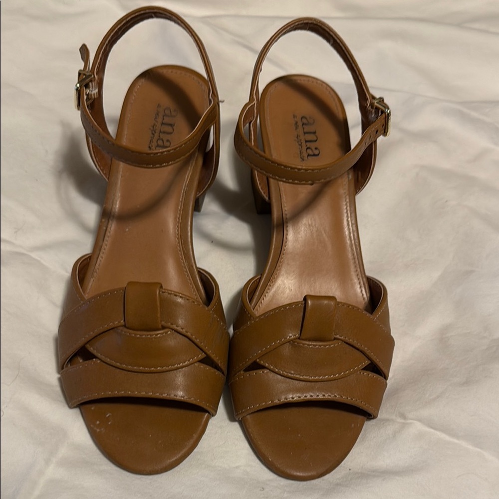 a.n.a Brown Women's Sandals